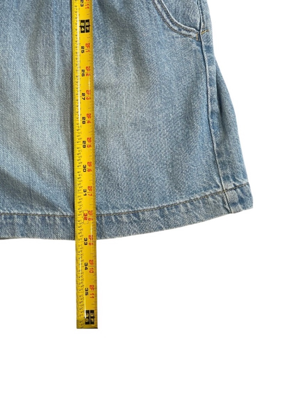 m jeans by Maurice’s Soft Denim Shortalls Size Large Short - Picture 7 of 12